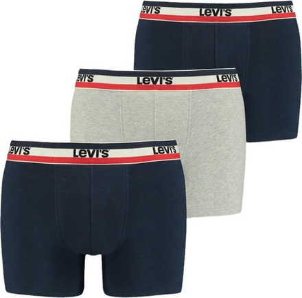 Трусы мужские ( набор 3 шт. ) LEVI'S SPRTSWR LOGO BOXER BRIEF 3P