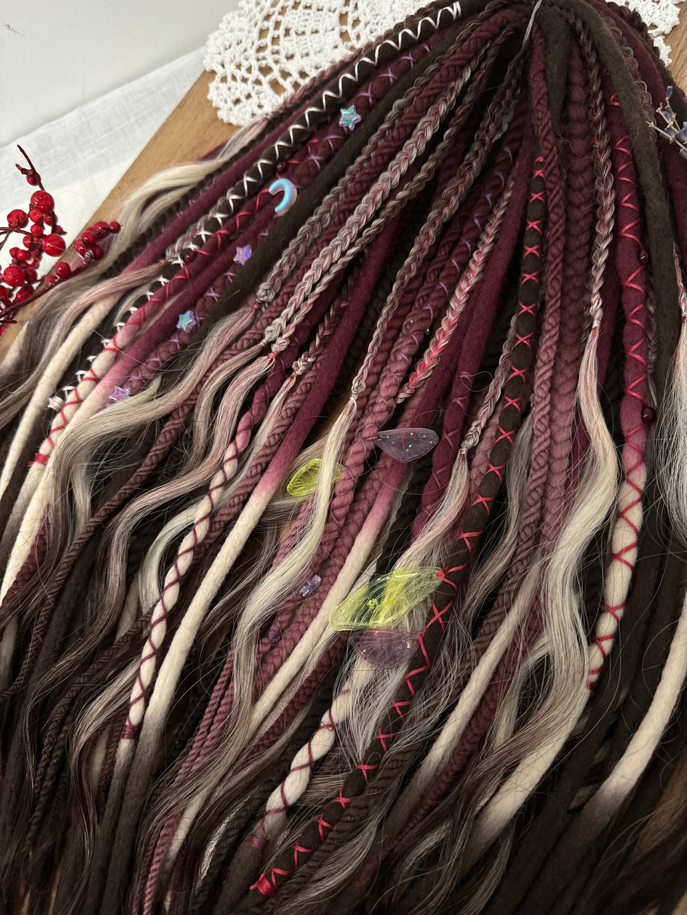 Войлочные дреды + кудри