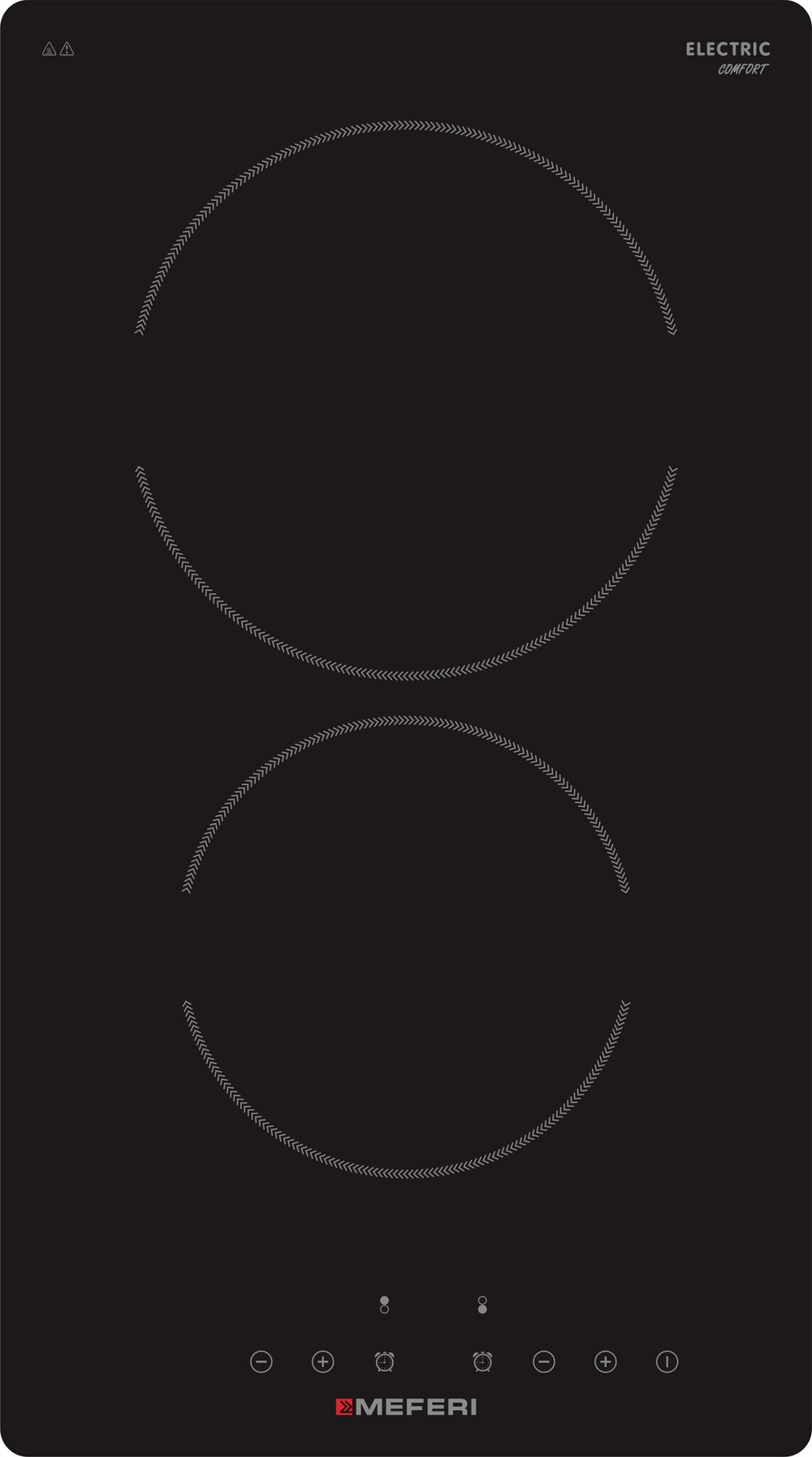 Электрическая варочная панель Meferi MEH302BK COMFORT фото 2