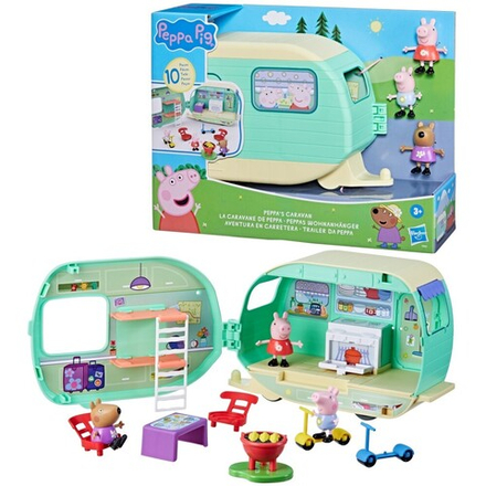 Hasbro Peppa Pig - Караван Свинки Пеппы + 3 фигурки F8863