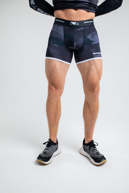 Плавки/Боксеры мужские Bad Boy серый камуфляж