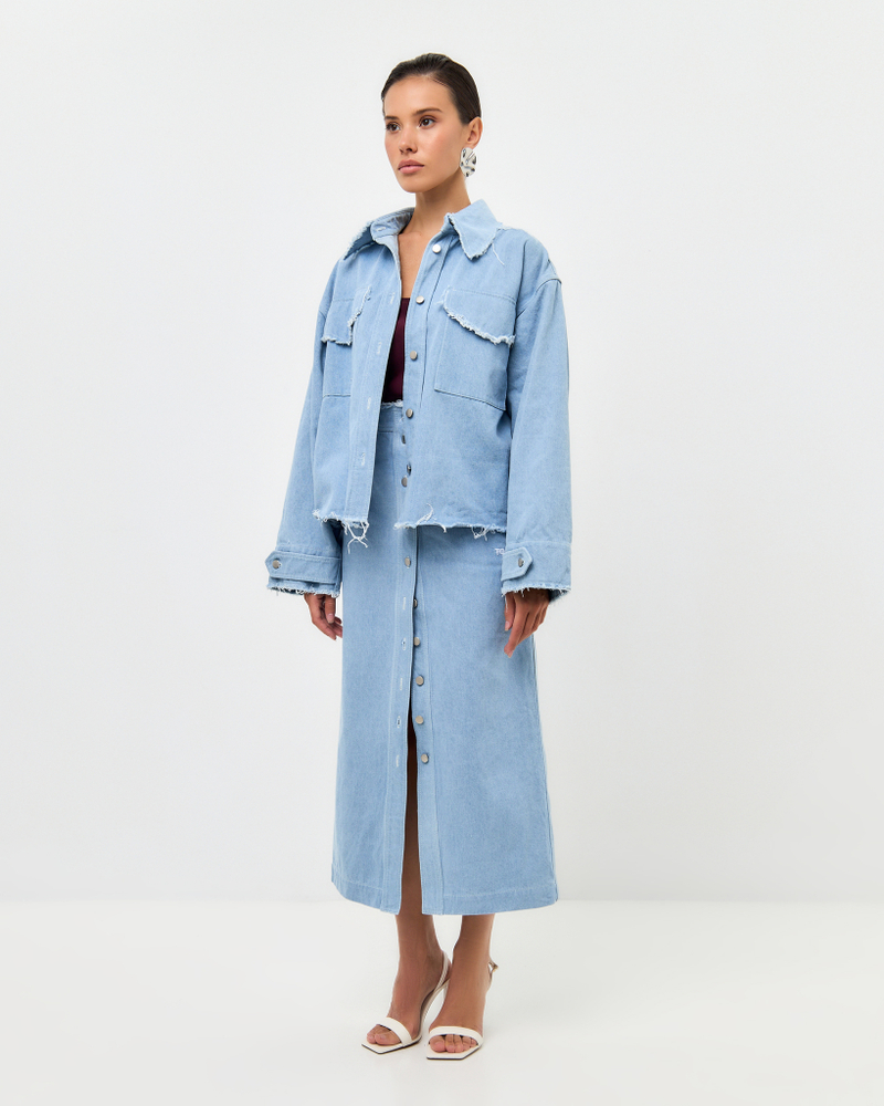 Юбка на пуговицах