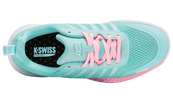 Женские кросовки для Padel K-Swiss Ultra Court Padel - soft neon blue/white/bubble gum