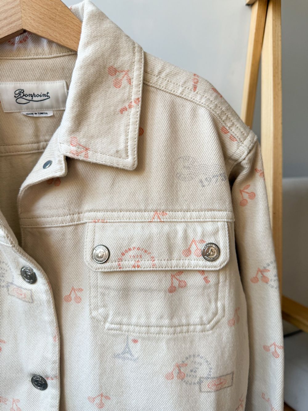 Джинсовый костюм Bonpoint, 140