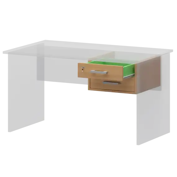Тумба подвесная АТ-02 Ольха 430x450x280 Арго