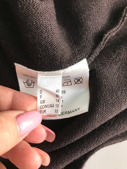 Джемпер Tuzzi из шерсти, маркировка 40, визуально 46 размер