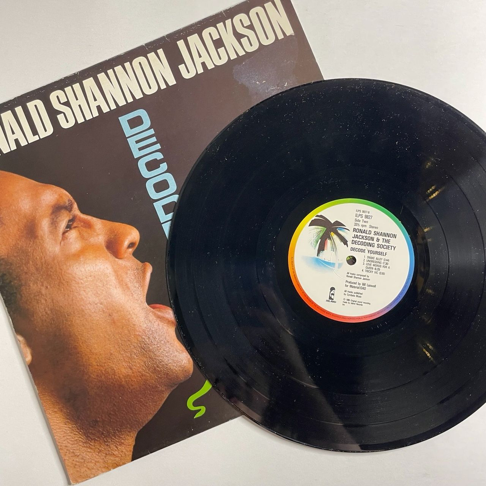Винтажная виниловая пластинка LP Ronald Shannon Jackson And The Decoding Society Decode Yourself (UK 1985)