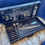 Шашлычный набор подарочный "Буйвол Элит" №30 в кейсе из экокожи