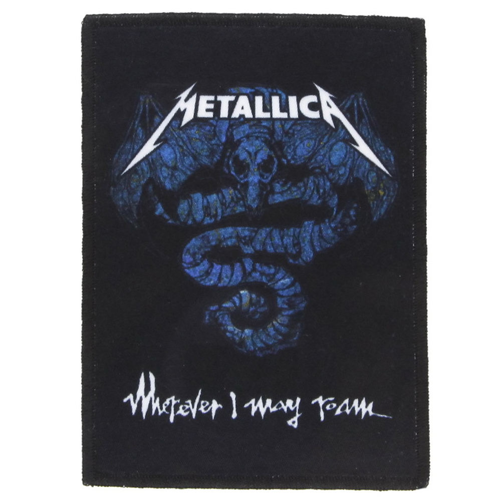 Нашивка Metallica Wherever I May Roam (001)
