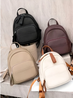 женский рюкзак из натуральной кожи