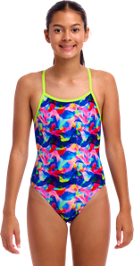 Купальник FUNKITA Girl's Wet Wave (Single Strap)