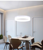 Pendant Led design lamp  Corona by SONNEMAN D60 (Grey)