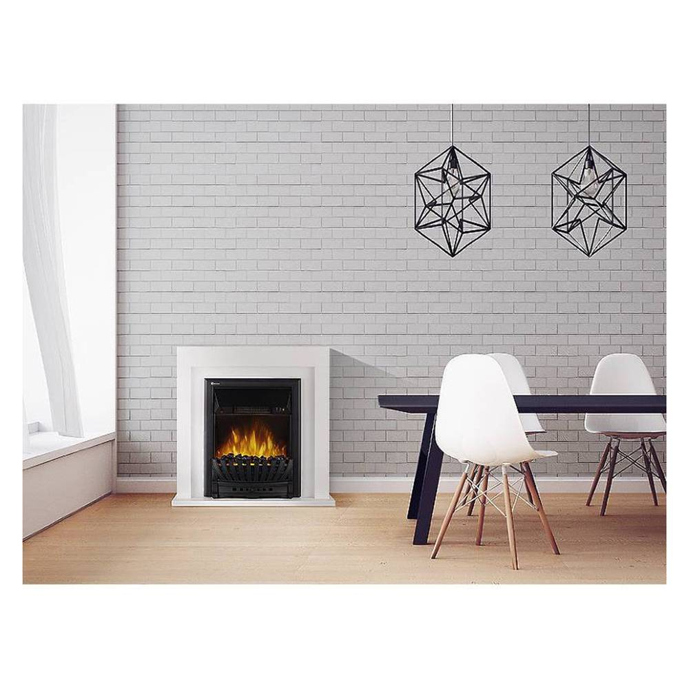 Каминокомплект:Очаг Electrolux EFP/P-1020LS,портал Simple Classic белый НС-1660704