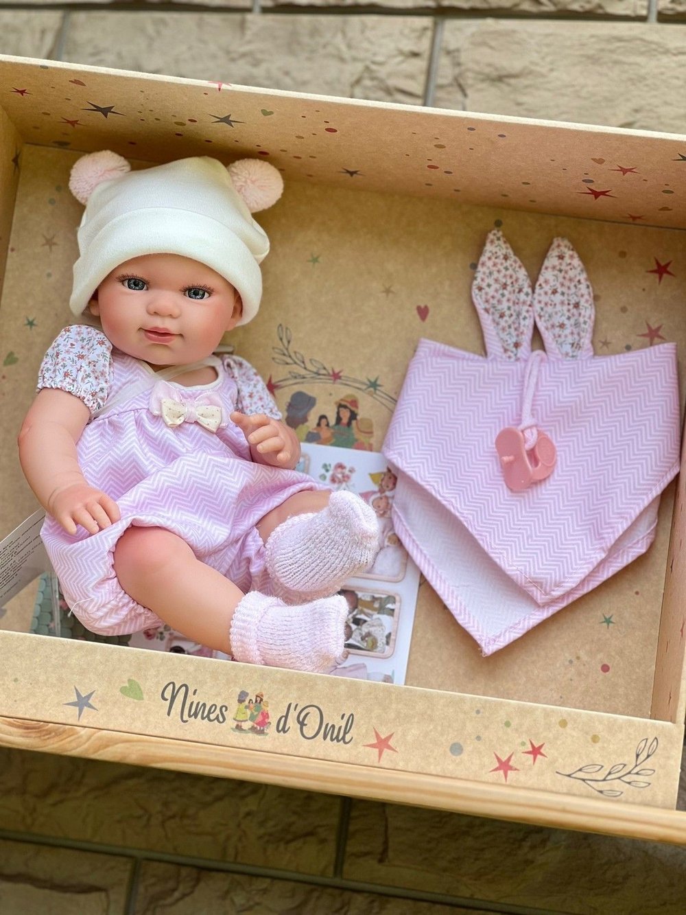 Кукла Nines виниловая 37см Recien Nacido (3612)