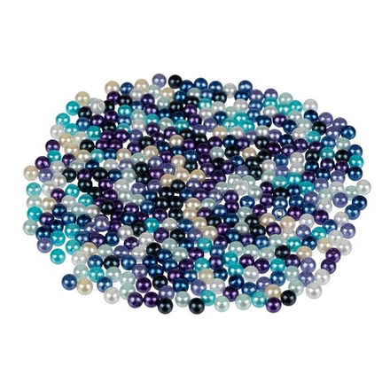 Бусина  "Zlatka" MIX  №08 пластик, 4 мм, 10 г