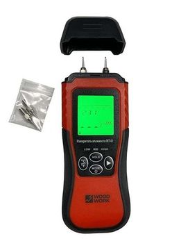 Цифровой игольчатый влагомер WOODWORK MT-01