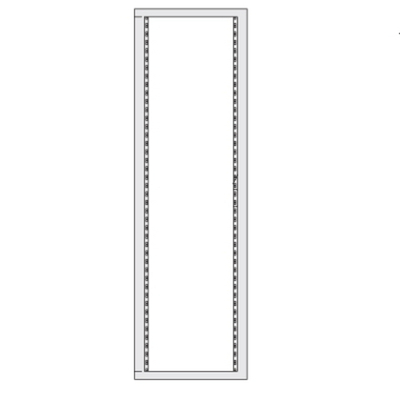 Рама задняя 46U для 19" оборудования в корпуса DAE/CQE 2200 x 600мм