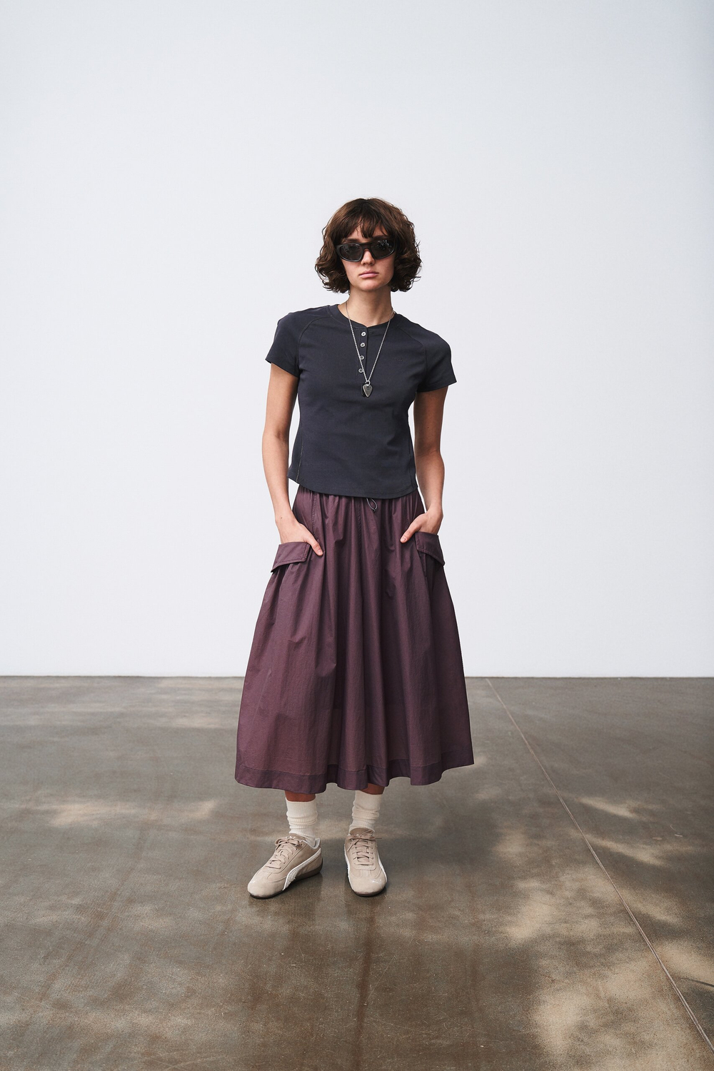 Юбка Blue Monte Lightweight Workwear Umbrella Skirt "Purple"
