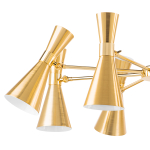 816081 Люстра DUMO 8х40W E14 ЛАТУНЬ/ЗОЛОТО