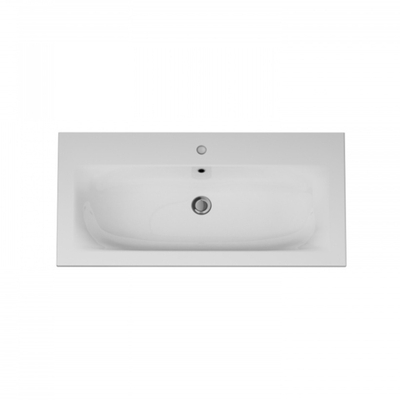 M70AWCC1002WG Spirit V2.0, Раковина мебельная, керамическая, 100 см, встроенная, цвет: белый, глянец