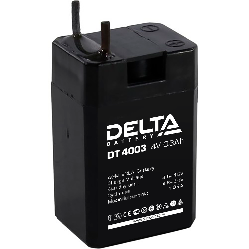 Аккумуляторные батареи DELTA DT 4003