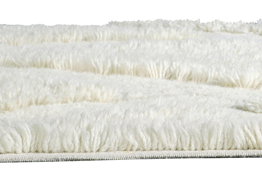 Шерстяной стираемый ковер Lorena Canals Enkang слоновая кость 170х240 см