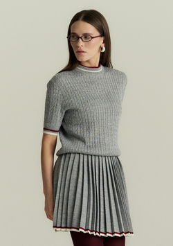 Джемпер с коротким рукавом GIA