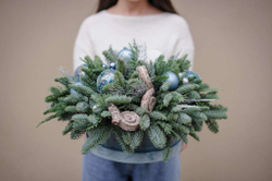 Новогодняя композиция Полярный круг