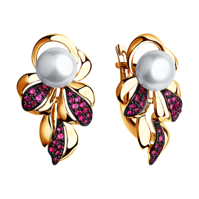 Серьги Au 585 (792035)