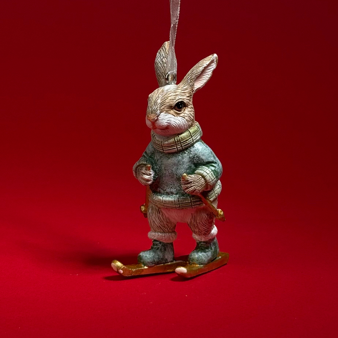Елочная игрушка Заяц
