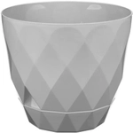Горшок для цветов Laurel D175 мм, 2.3 л с поддоном (серый)