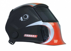 Маска сварщика "Хамелеон"  SUN7 черно-красная/Aurora