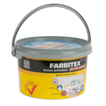 Краска интерьерная FARBITEX белая база А 3 кг