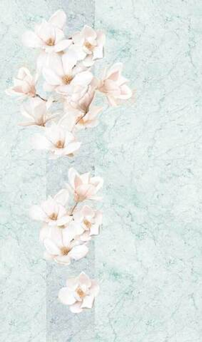 Панель ПВХ термопечать Альтера голубая 291 2700х250 мм