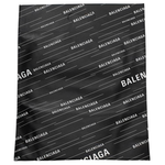 Balenciaga Leather Handbag Men"s Black/White