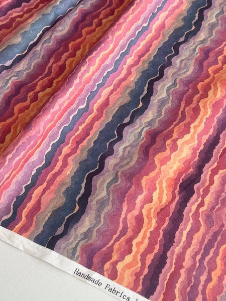 ФИОЛЕТОВЫЕ ПОЛОСКИ - 100% хлопок 3