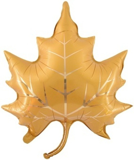 К Фигура Кленовый лист Желтый