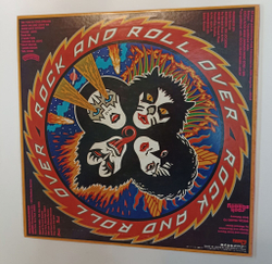 Винтажная виниловая пластинка LP Kiss Rock And Roll Over (Japan 1980)