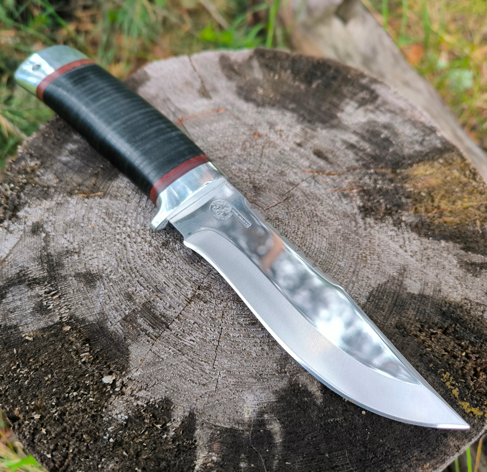 Нож НС-28А Таежник, с алюминиевыми вставками (Златоуст)