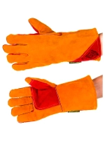 Утепленные краги сварщика 2Hands швы Kevlar Т9-11-ru Siberia