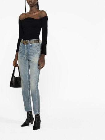 Джинсы SAINT LAURENT