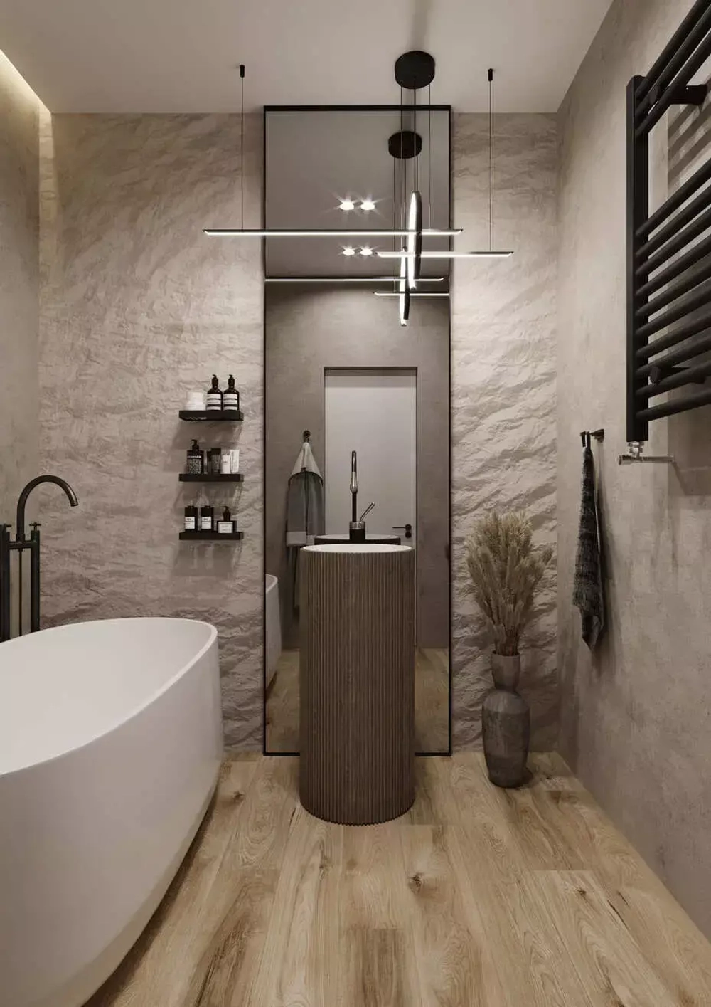 Кварц-винил SPC AlixFloor Natural Line 5 мм Дуб Табачно-Серый 2.009 м2