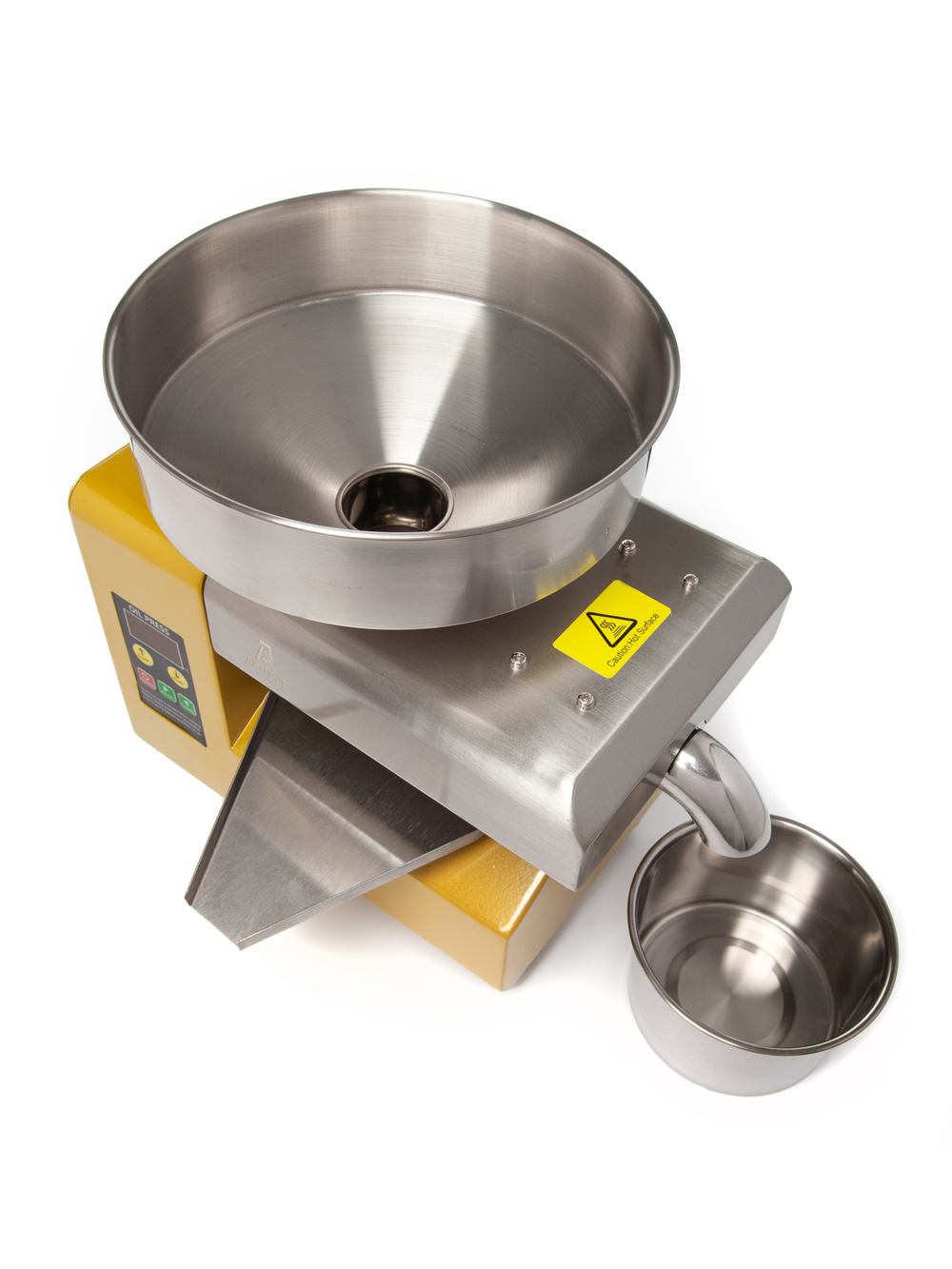 AKITAJP AKJP-600 электрический шнековый полупрофессиональный маслопресс с термостатом для дома и малого бизнеса