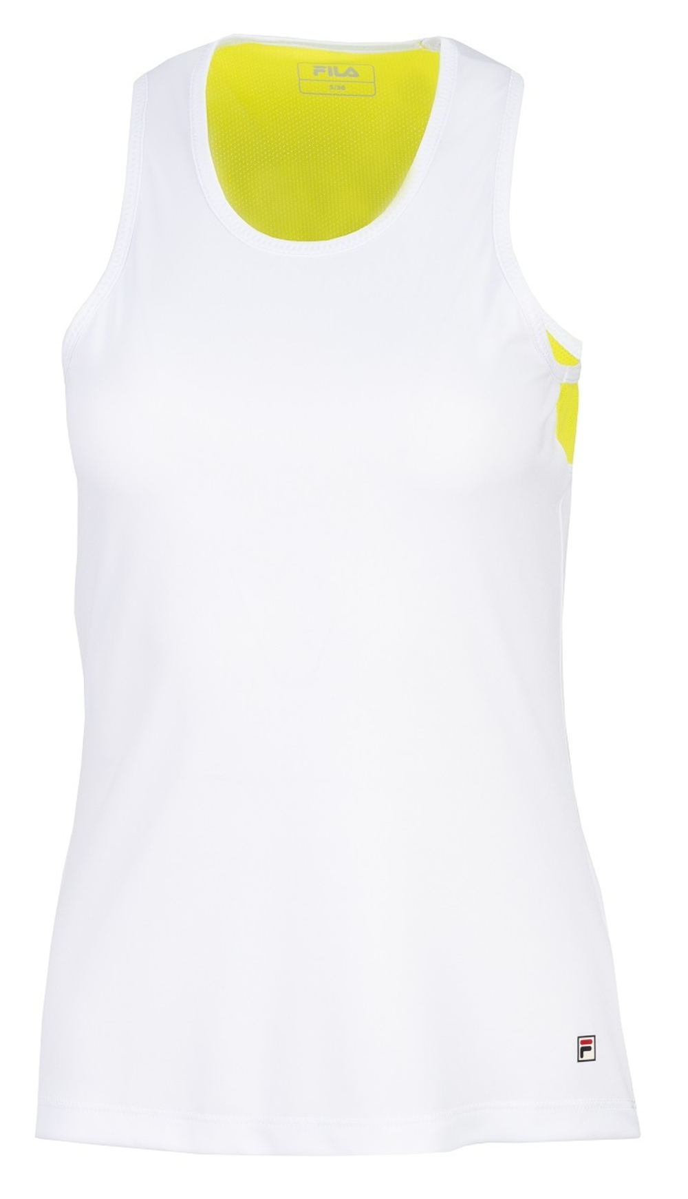 Женский топ теннисный Fila Top Maelle - белый