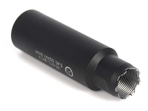 Дожигатель Вектор-7,62 VR-DTLS gen2 (сталь), М24х1,5, калибр 5,45/223 (VR-DTLS-545-24-gen2)