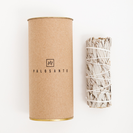 Белый шалфей средний в тубусе, вес 20 гр.