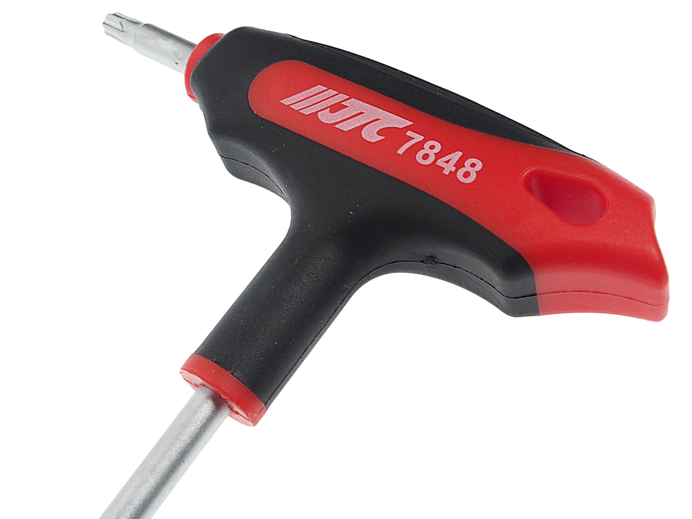 Ключ TORX Т-образный T27H с отверстием JTC