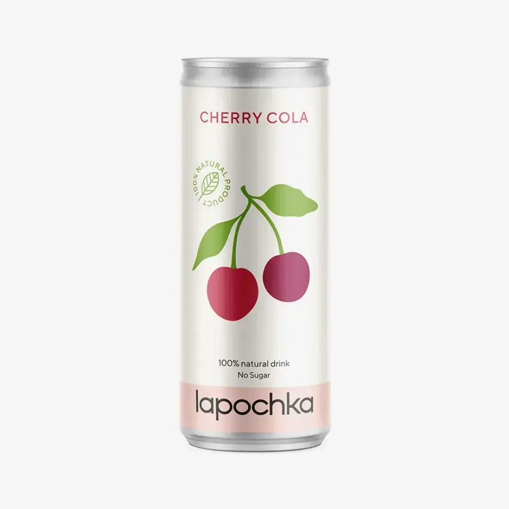 Lapochka Cherry Cola 0,33 л