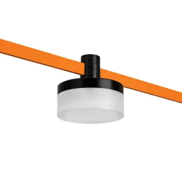 Трековый однофазный светодиодный светильник 6W 4000K 210647 чёрный Due Hermes Lightstar