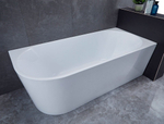 Ванна акриловая Vincea VBT-402-1600R, 1600*750*580, цвет белый, правая, щелевой перелив